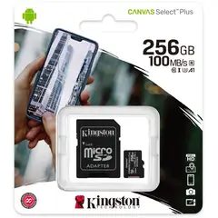 KINGSTON - Tarjeta De Memoria 256GB Canvas Select Adaptador