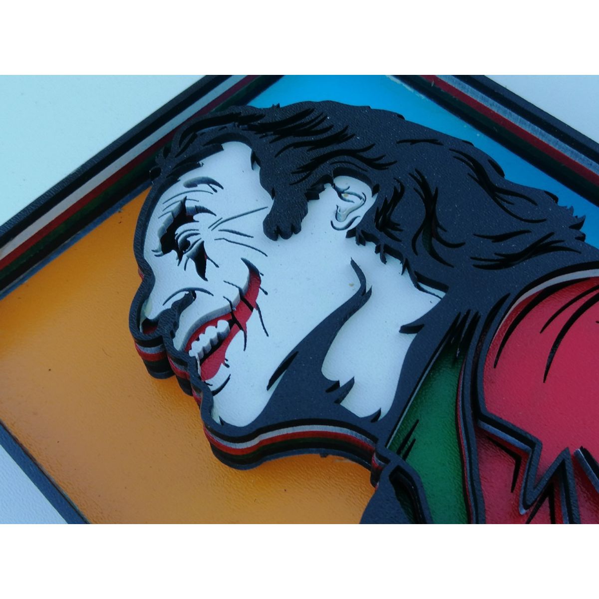 GENERICO - Cuadro Decorativo de Joker en 3D