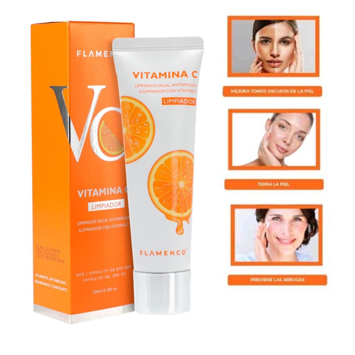 FLAMENCO - Limpiador Facial Vitamina C Flamenco