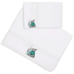 MARGARITA SCHEEL BY CASA ALVARINHO - Juego de Sábanas Conejo Pide Un Deseo 1 Plaza