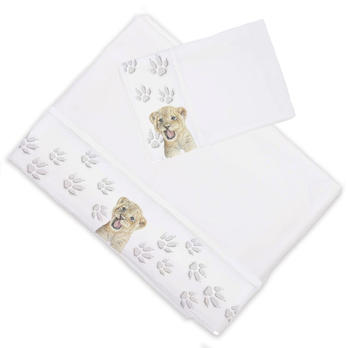 MARGARITA SCHEEL BY CASA ALVARINHO - Juego de Sábanas León Valiente 1 Plaza