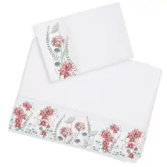 MARGARITA SCHEEL BY CASA ALVARINHO - Juego de Sábanas Orquídeas 1 Plaza