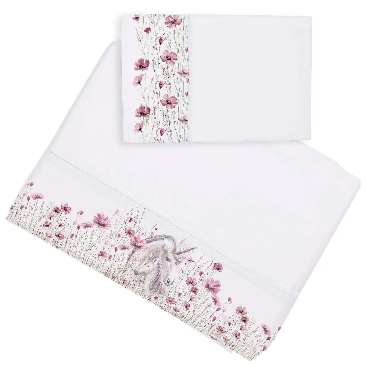 MARGARITA SCHEEL BY CASA ALVARINHO - Juego de Sábanas Unicornio 1 Plaza