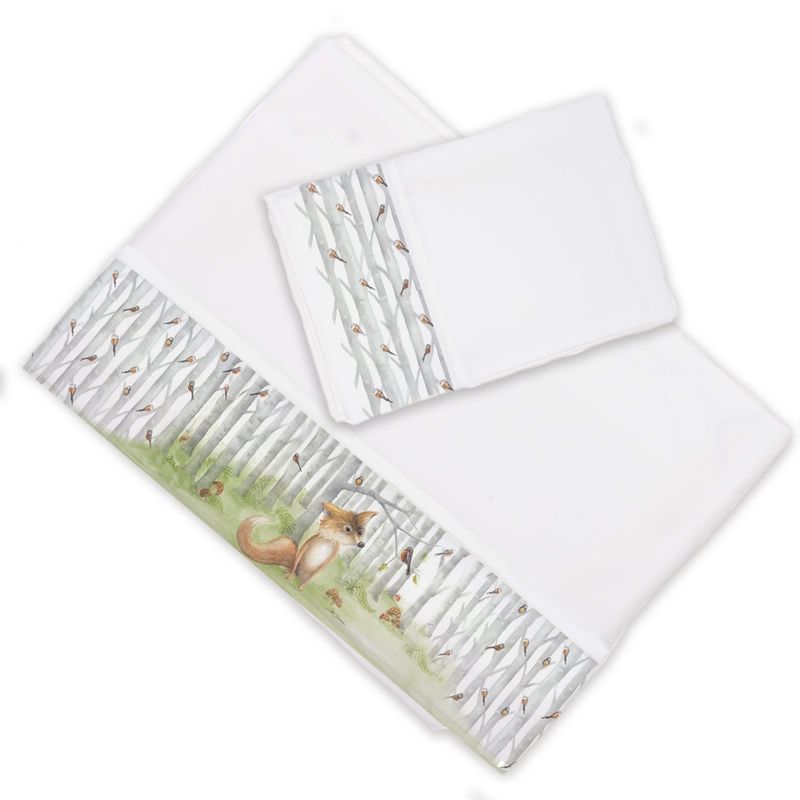 MARGARITA SCHEEL BY CASA ALVARINHO - Juego de Sábanas Zorrito 1,5 Plazas