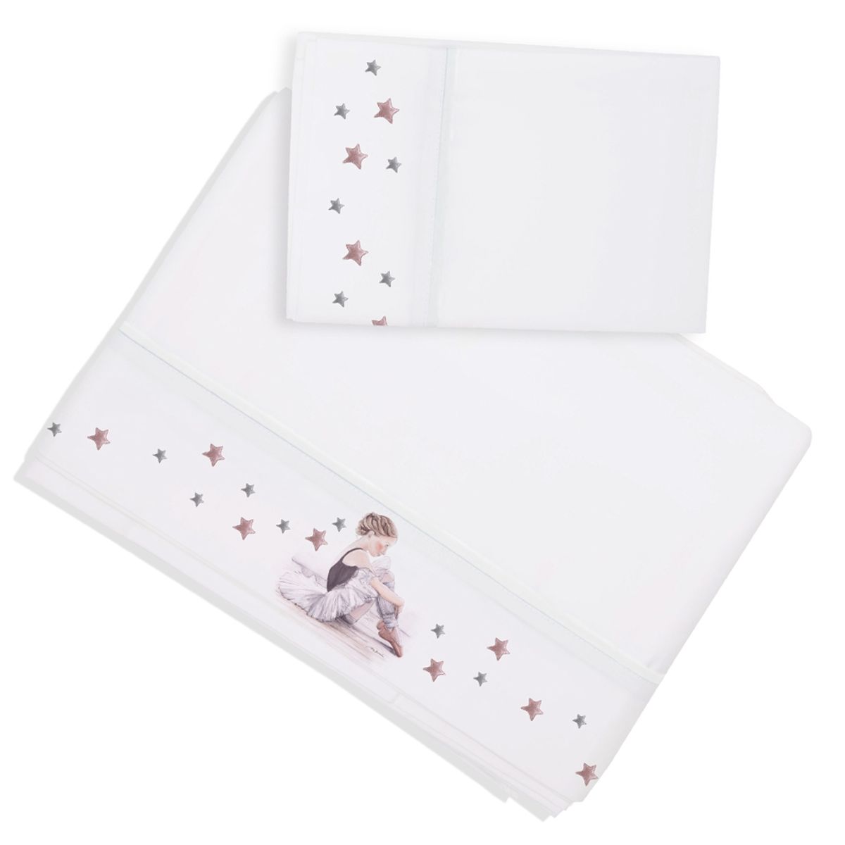 MARGARITA SCHEEL BY CASA ALVARINHO - Juego de Sábanas Transición Bailarina