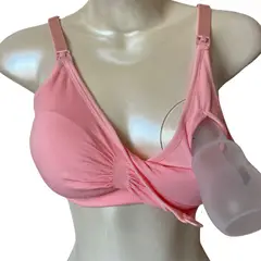 PARA LACTAR - Sostén lactancia y extracción rosa