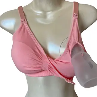 PARA LACTAR - Sostén lactancia y extracción rosa