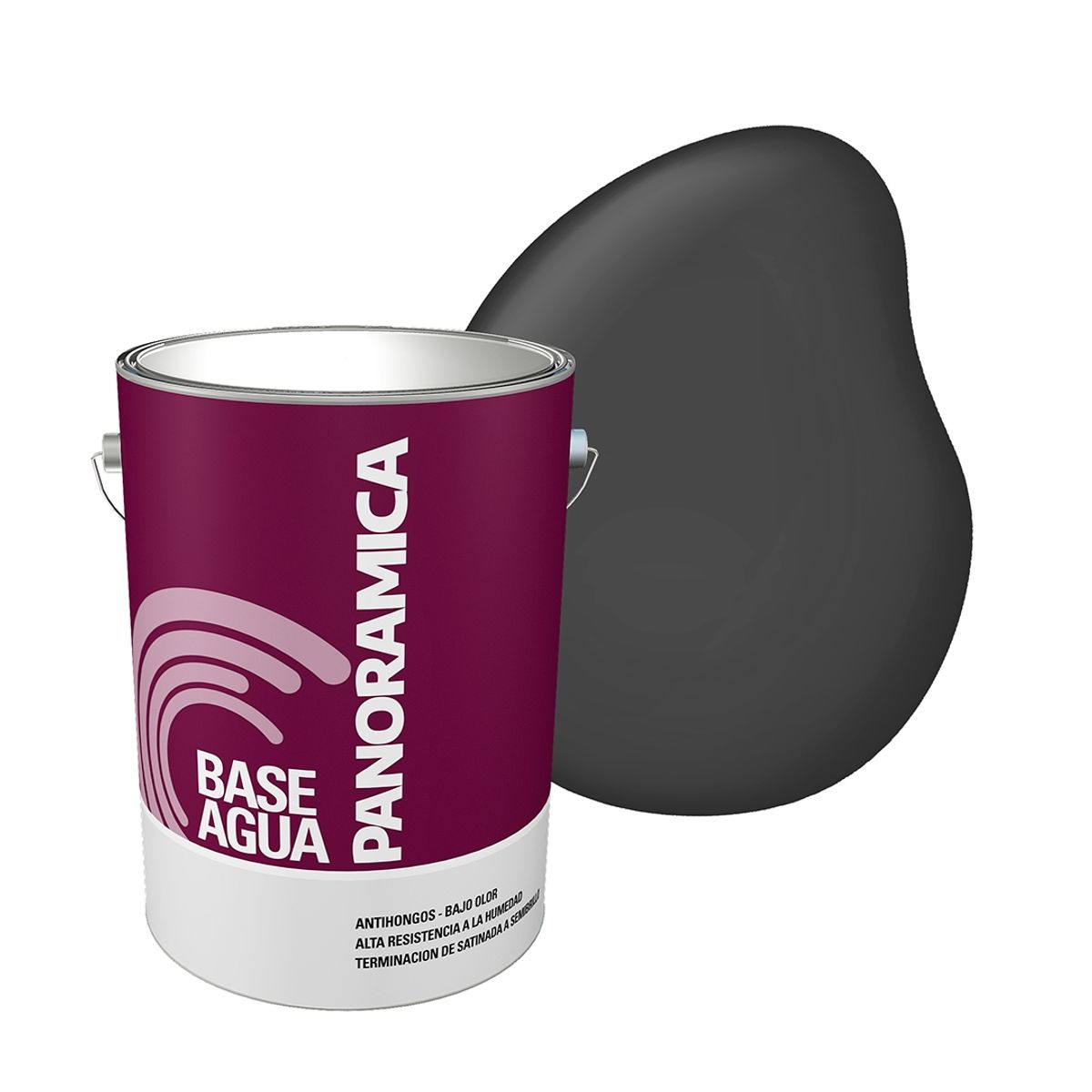 PINTURAS PANORAMICA LTDA - Pintura Para Siding Y Fibrocemento Color Gris Galón