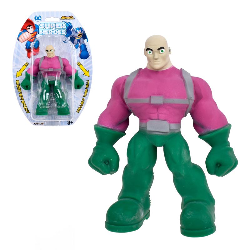 DC COMICS - Lex Luthor Figura Strech Elastica Monster Flex De 14 Cms