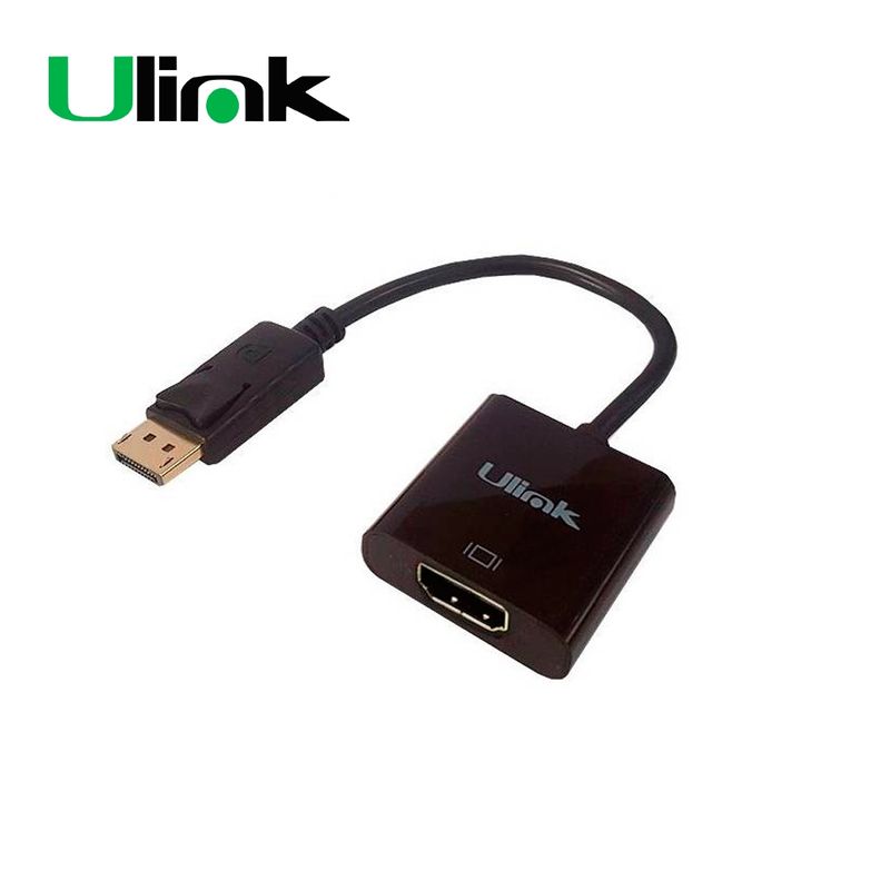 ULINK - Adaptador Display Port Macho A Hdmi Hembra Ulink