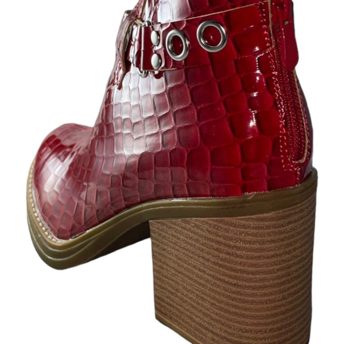 DINASTELLA - Botin rojo croco Correa