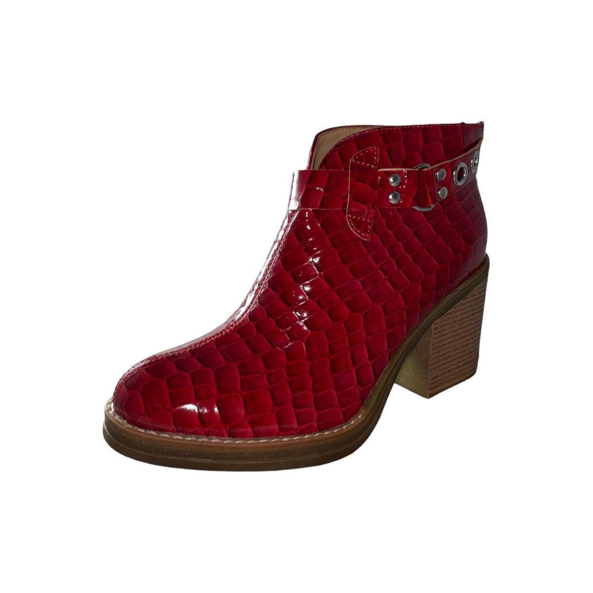 DINASTELLA - Botin rojo croco Correa