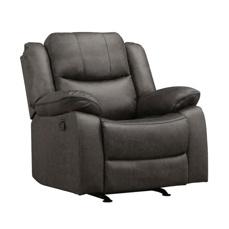 GENERICO - BERGER MECEDORA RECLINABLE SMOKE (95 x 90 x 105 cm)