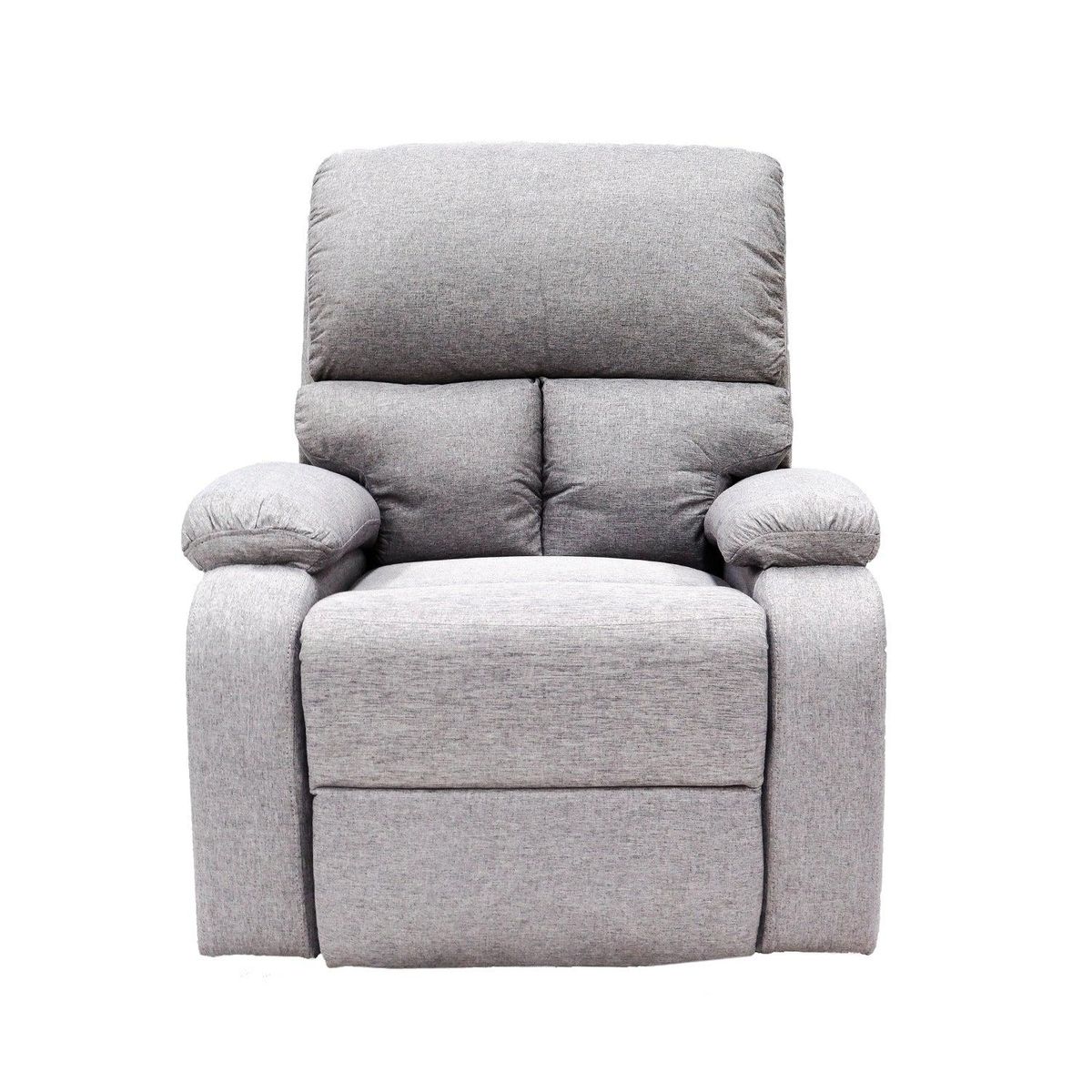 MIDTOWN - Sillón 1 Cuerpo Reclinable Berger Gris Claro Midtown - Gris