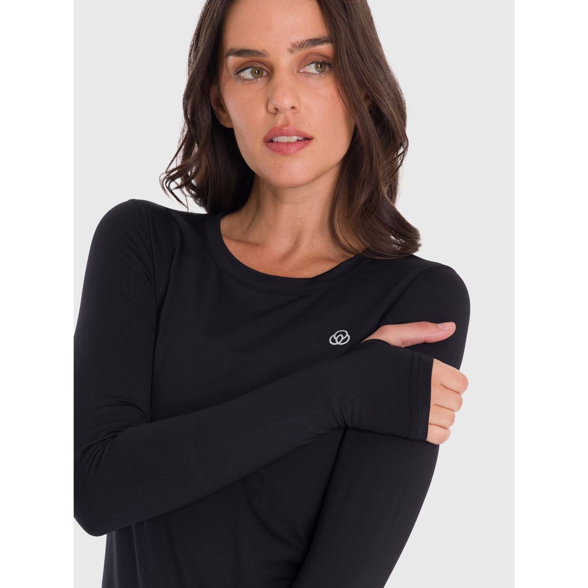BSOUL - Polera primera capa Mujer First Layer Negro BSOUL