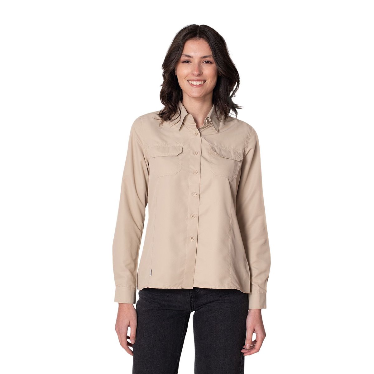 INDUSBORD - Blusa mujer Outdoor Tactel Dry Ripstop protección Uv50 certificada