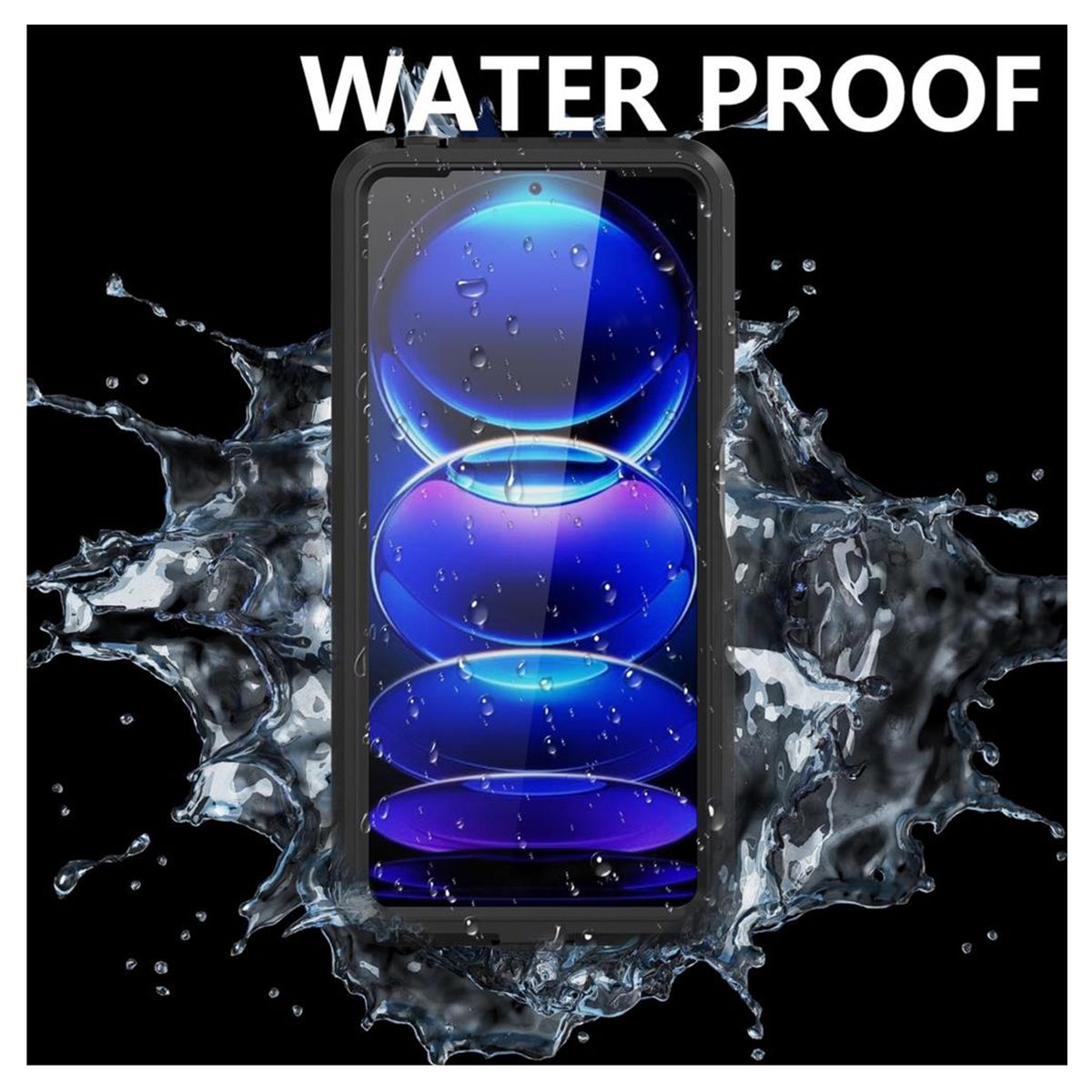 XUNDD - Carcasa para Xiaomi Redmi Note 12 Pro Sumergible Antigolpes Outdoor