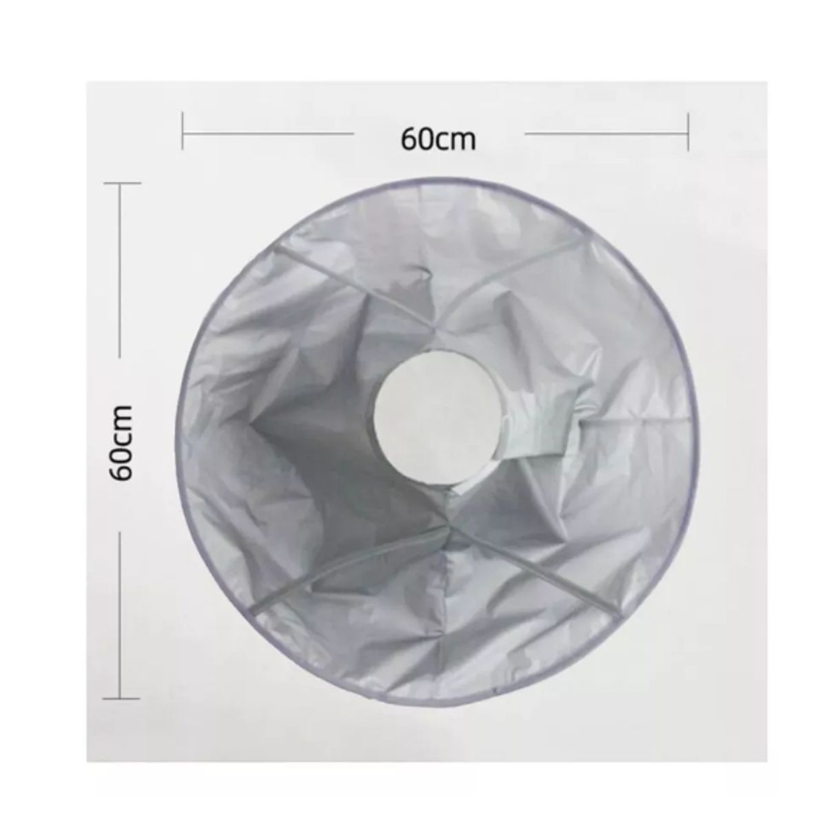 GENERICO - Capa Y Babero Para Cortar Cabello Impermeable Y Unisex Gris