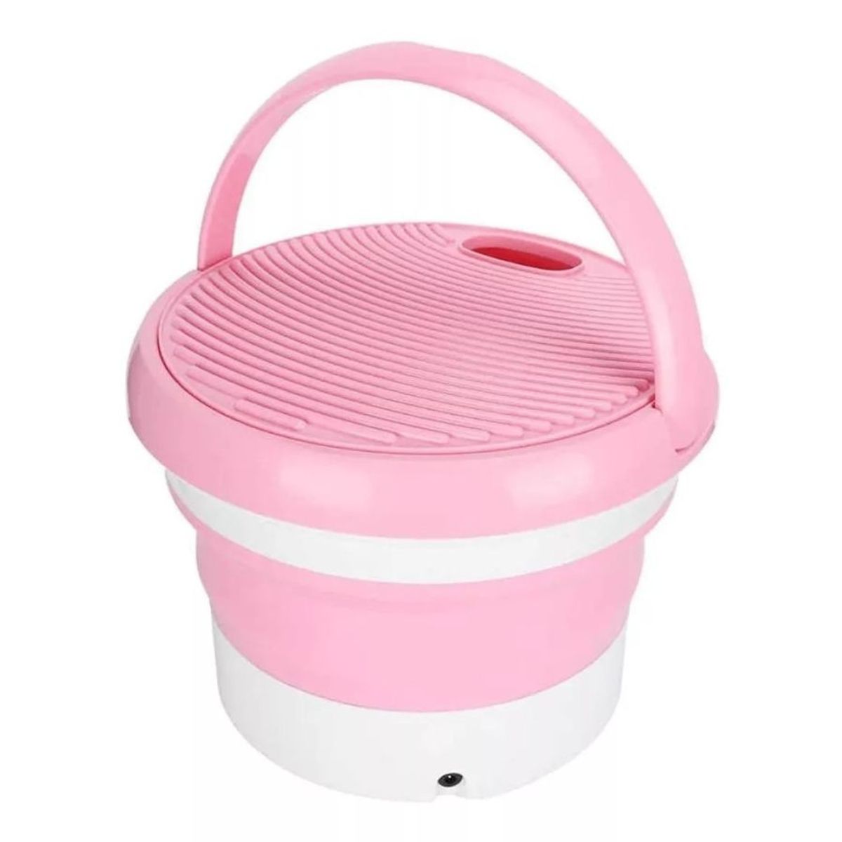 Mini Lavadora Portátil Plegable 5 Litros Rosa, marca GENERICO - Foto Principal