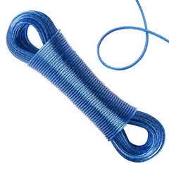 GENERICO - Cable Acero Forrado Para Colgar Ropa 10 Metros