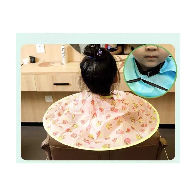 GENERICO - Capa Y Babero Para Cortar Cabello Impermeable Y Unisex HELADOS