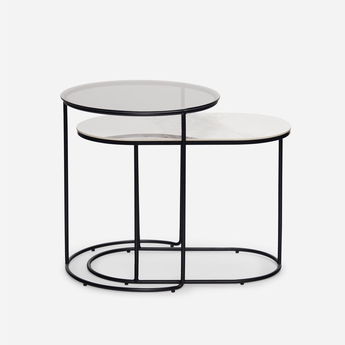 ROSEN - Mesa Rosen Nido Venus 48,8x48,8 cm Negro