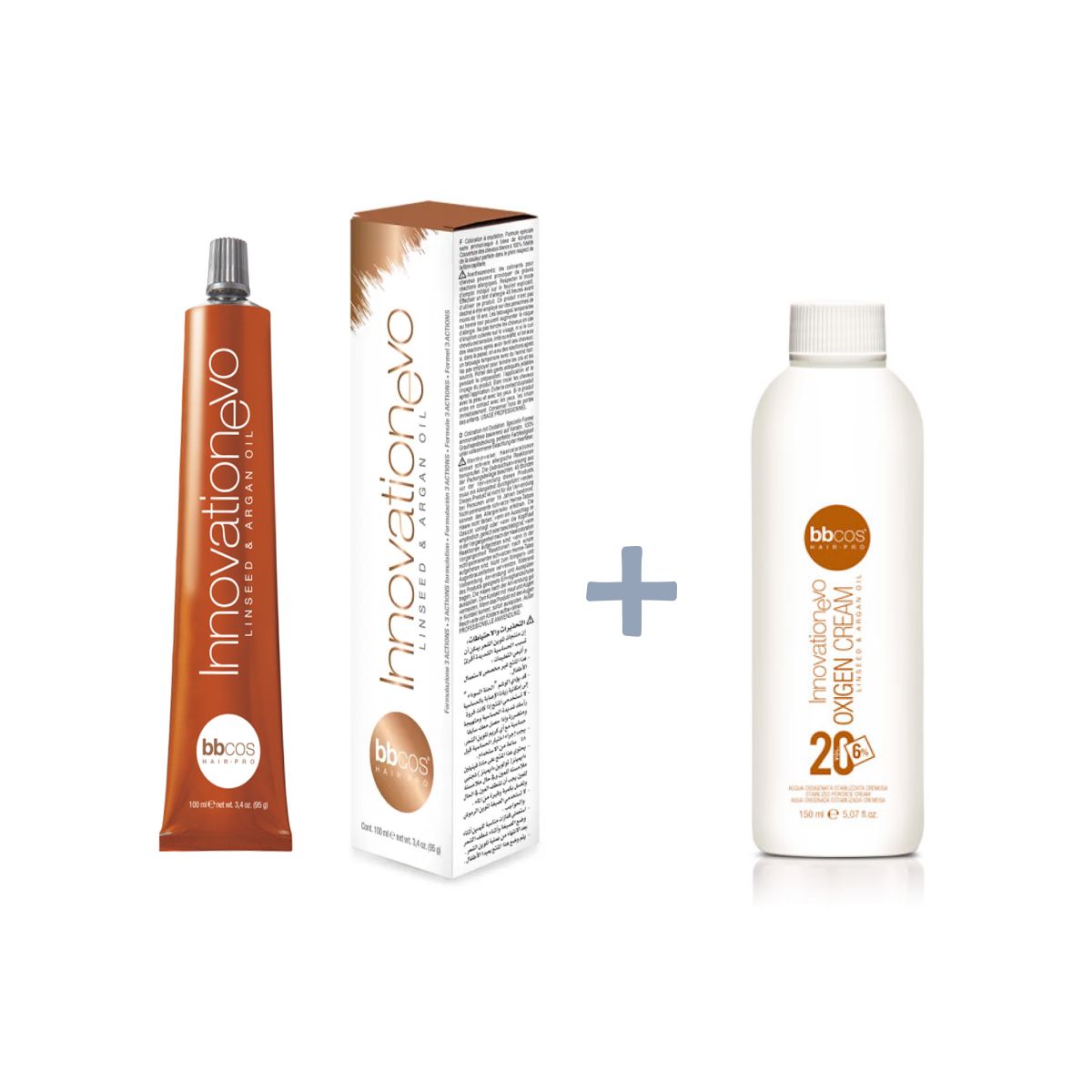 BBCOS - Tintura Permanente Innovationevo 7/0 Rubio natural 100 ML bbcos.