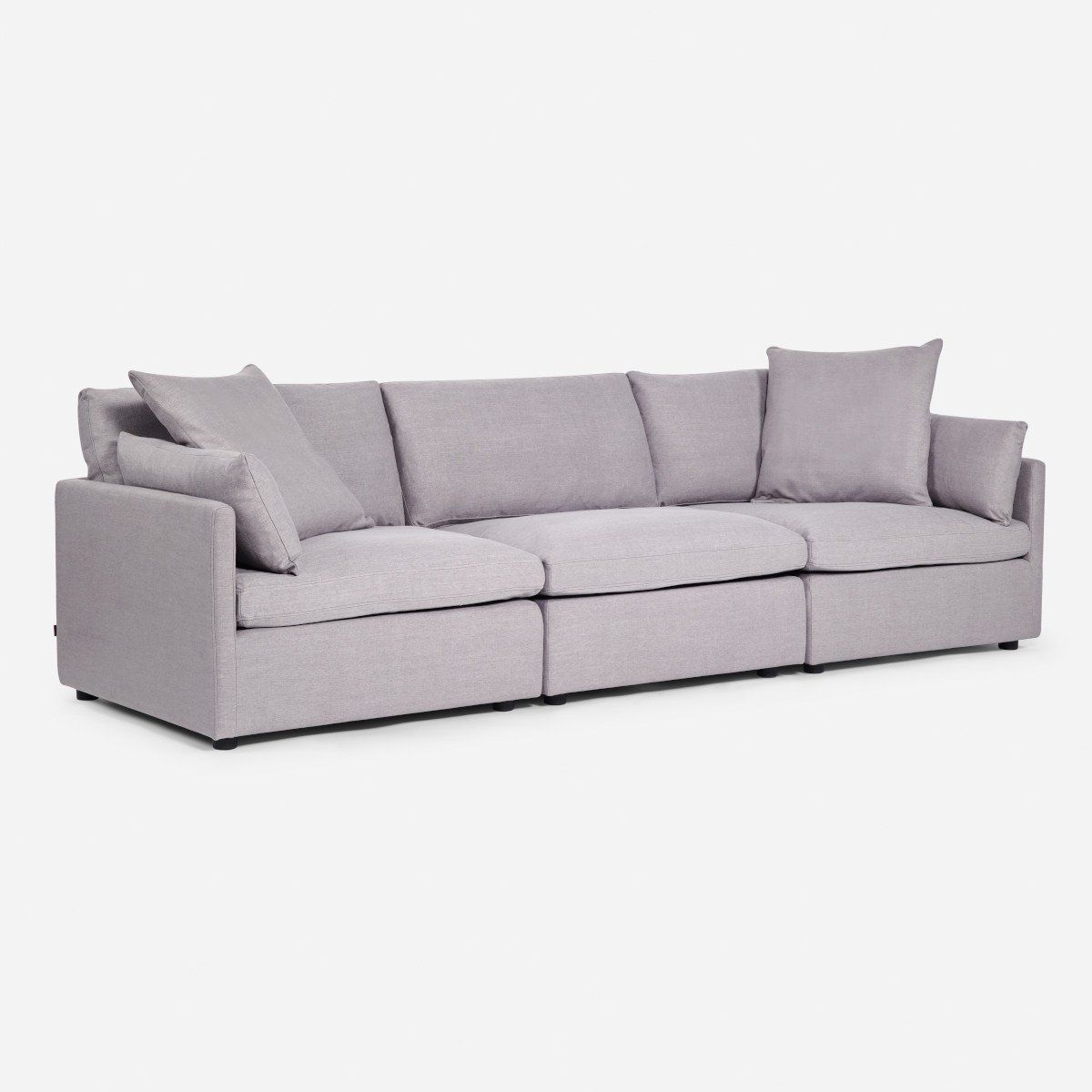 ROSEN - Sofá Seccional Rosen Georgia 3 piezas Tela Orion