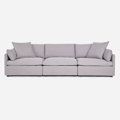 Imagen 2 del producto Sofá Seccional Georgia 3 piezas Tela Orion