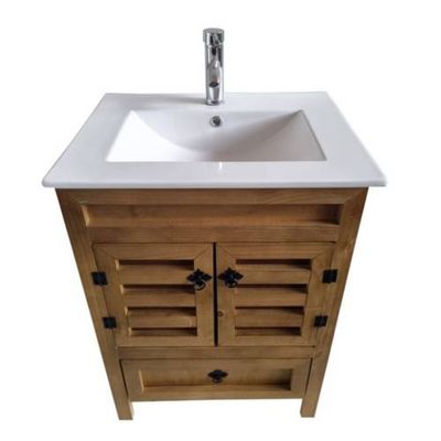 Imagen 2 del producto Vanitorio Rustico 60x47cm con Loza Y Griferia