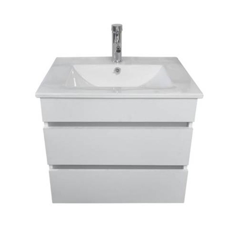 MODERN SPACE - Vanitorio Delux 60x47 Blanco Aéreo Completo