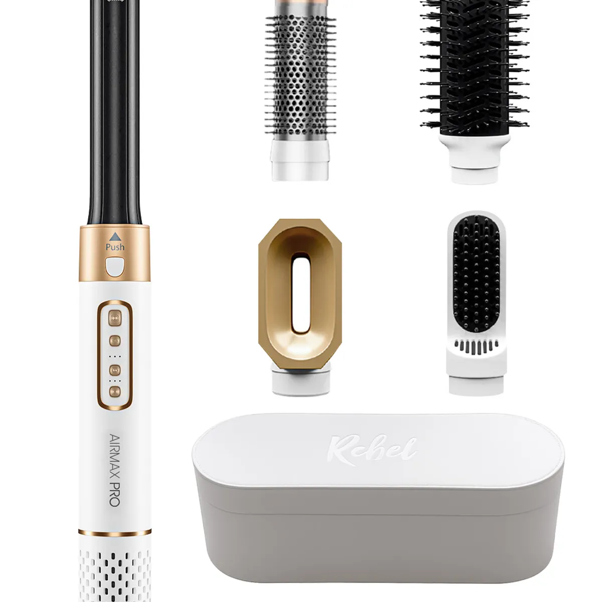 REBEL - Secador Multifuncional 5 en 1 AirMax PRO