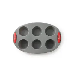 JATA - Moldes silicona platino para muffins queques o magdalenas