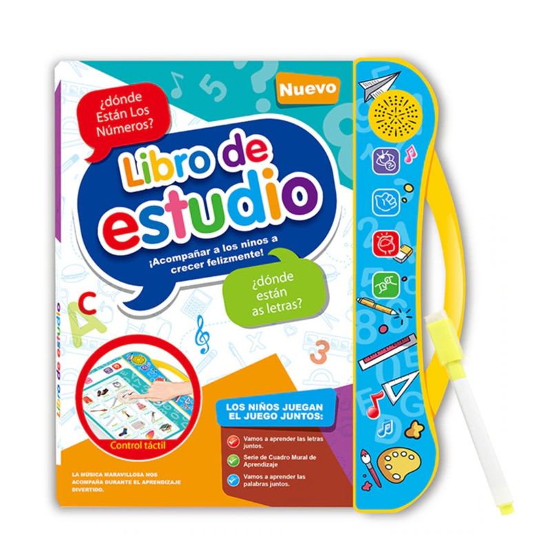 OEM - LIBRO DE APRENDIZAJE INTERACTIVO MUSICAL INGLES - ESPAÑOL