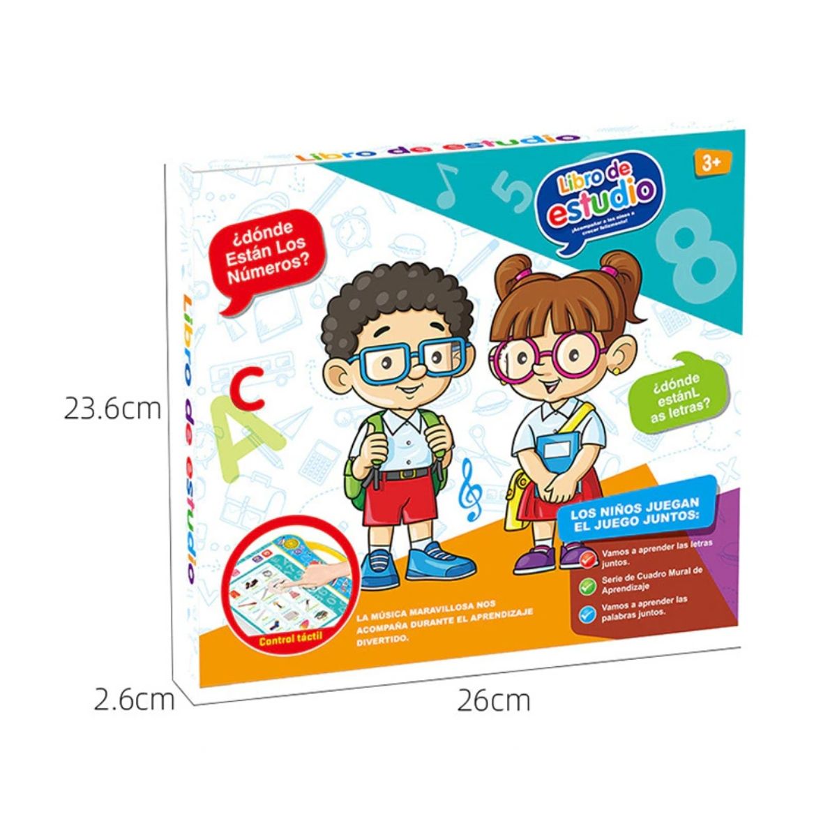 OEM - LIBRO DE APRENDIZAJE INTERACTIVO MUSICAL INGLES - ESPAÑOL