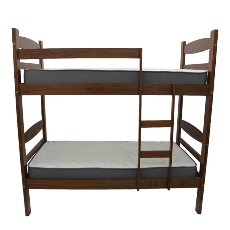 NOVATEX HOME - Camarote Nova Madera C/ Pack Colchón Density 1.0 Plaza