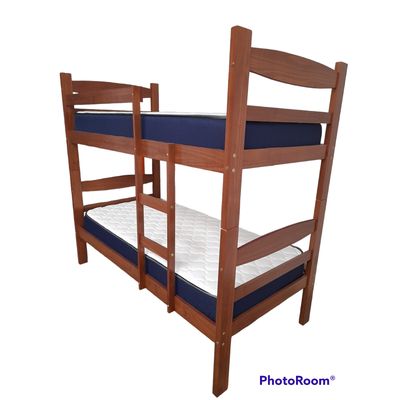 Imagen 2 del producto Camarote Nova Madera C/ Pack Colchón Confort Dual 1.0 Plaza