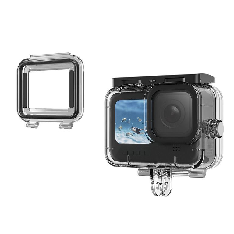 Carcasa para GoPro Hero 9-10-11-12-13 + Tapa Abierta -