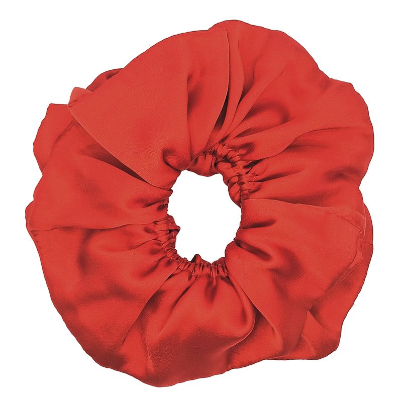 MARIA PASKARO - Scrunchie Collet Camelia L Terracota Seda Maria Paskaro - Beige