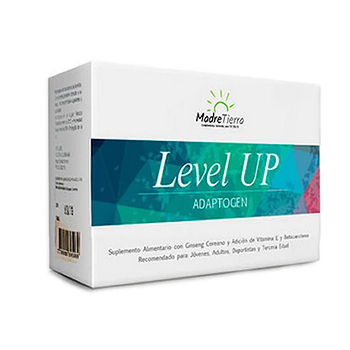 MADRETIERRA - Level Up · Adaptógenos naturales para el estrés, la energía y el sistema nervioso