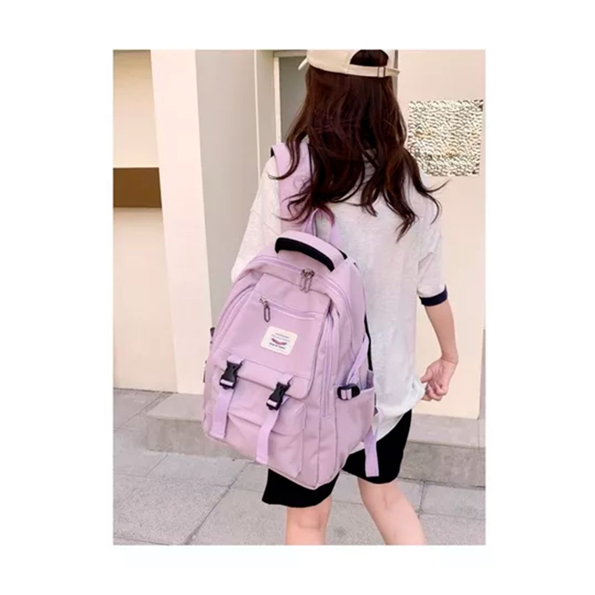 GENERICO - Mochila Escolar Juvenil Impermeable 40L