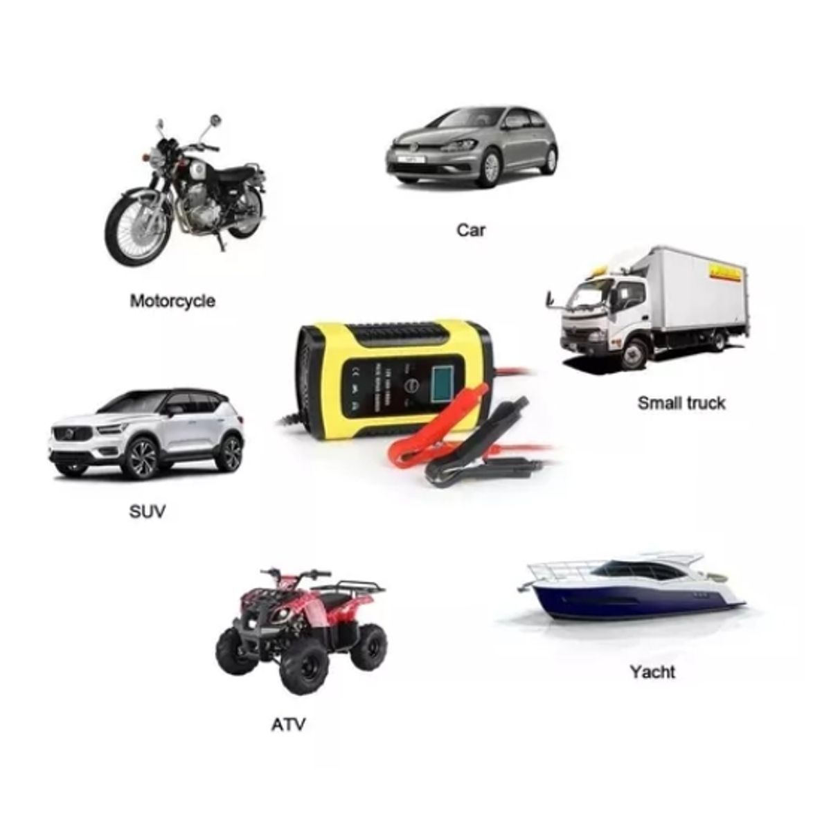 OFERTABKN - Cargador Auto Inteligente Batería 12v De Auto