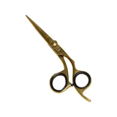 WAHL - Tijera Convexa Profesional 6,5 Filo Navaja Dorado