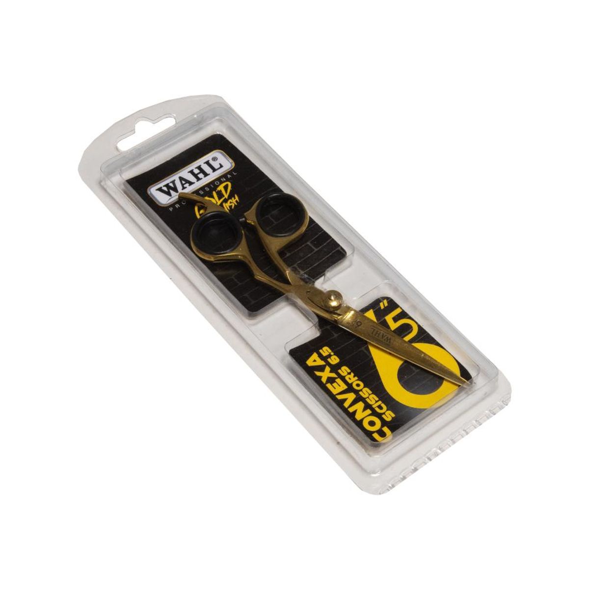 WAHL - Wahl Tijera Convexa Profesional 6,5 Filo Navaja Dorado