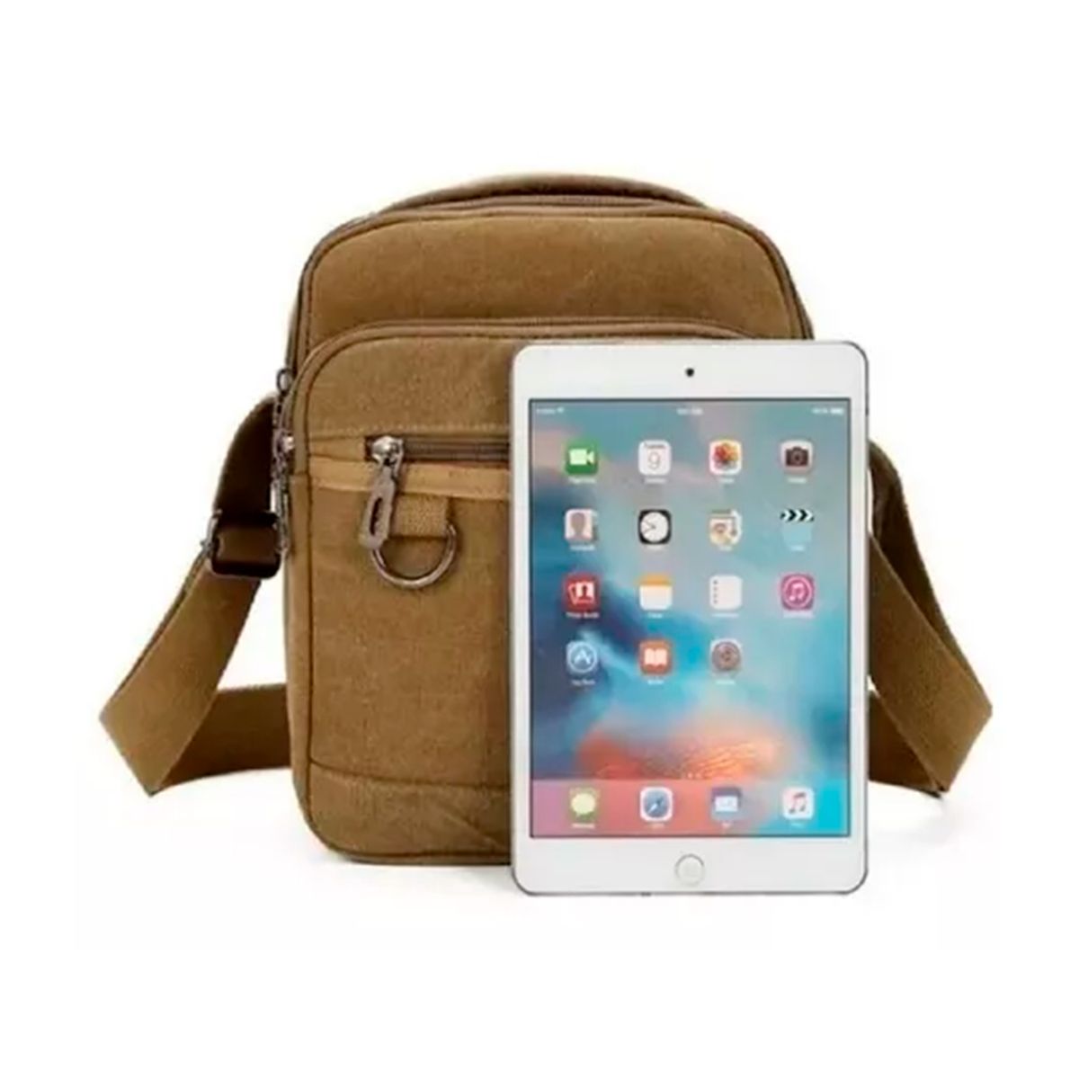 GENERICO - Bolso De Lona Para Hombre Bandolero