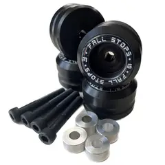 GENERICO - Topes para ruedas sliders KTM Duke 200-200ng-250-390