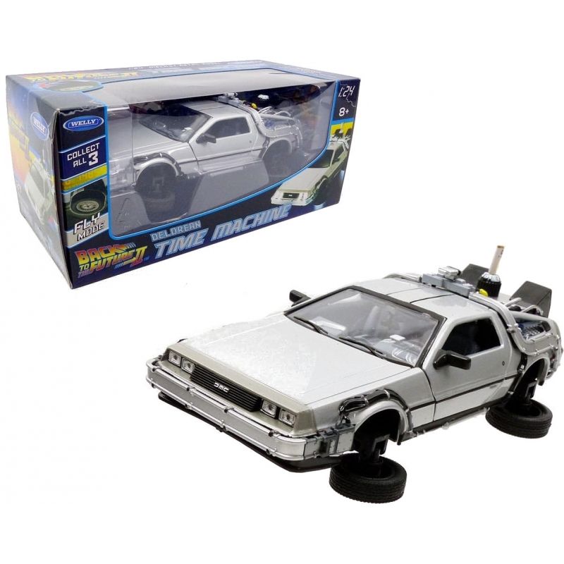 WELLY - WELLY 22441F 1983 DELOREAN * BACK TO THE FUTURE II * FLYING