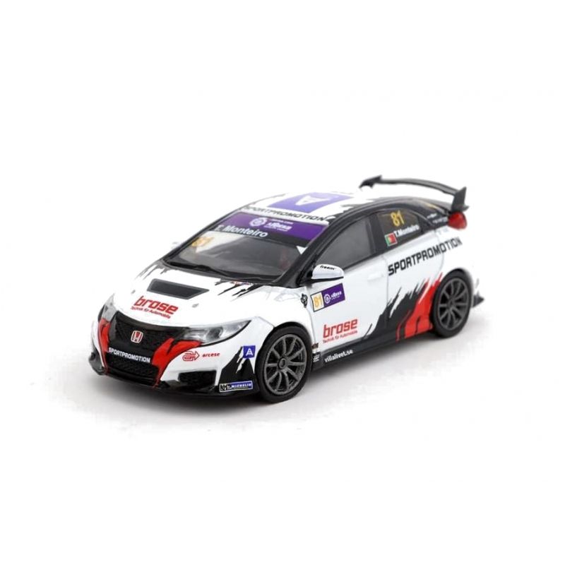 GENERICO - TARMAC T64003TF 1:64 HONDA CIVIC TYPE R FUNKO 2 81 MACAU