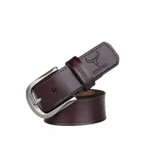 COWATHER - Cinturón De Cuero Marca Modelo XF011 Café Oscuro
