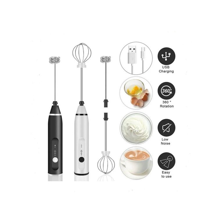 Mini Batidor Revolvedor De CafÃ© Espuma Huevo Recargable